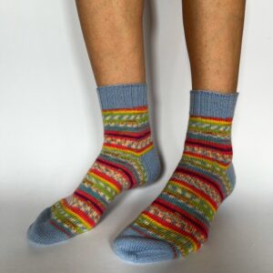 Vilnonės kojinės „Mint Lollipop"