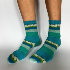 Vilnonės kojinės „Emerald Water"