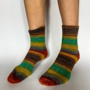 Vilnonės kojinės „Chai Latte"