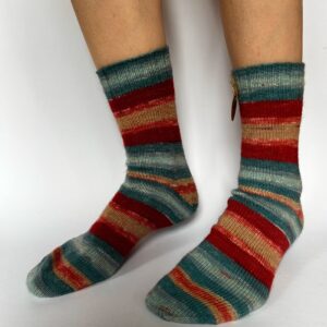 Vilnonės kojinės „Cranberry Jam"